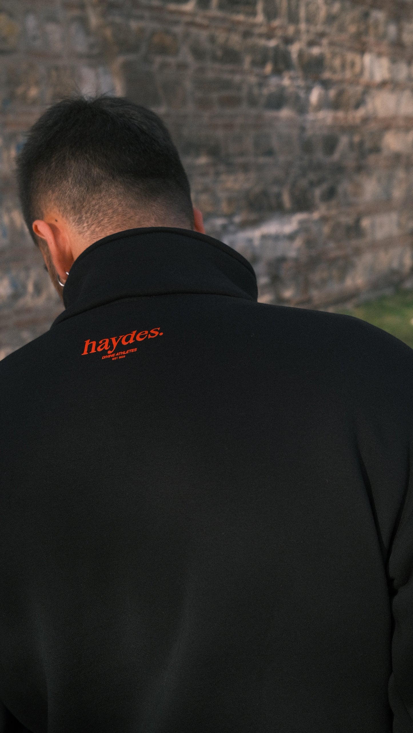 Haydes Black Halfzip